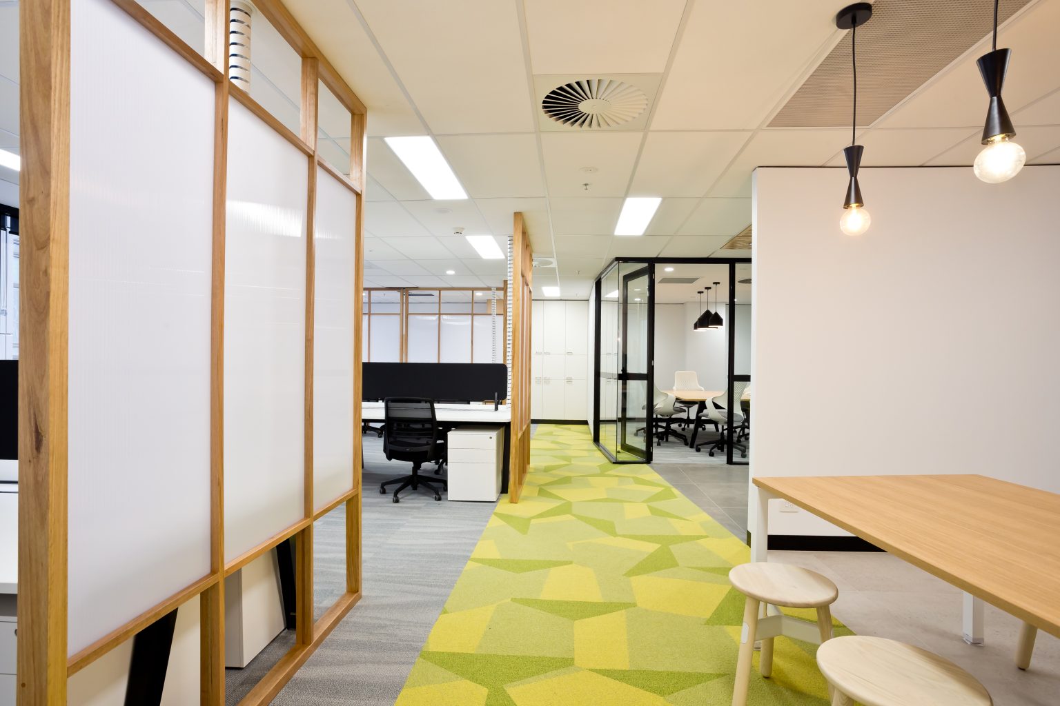 Modern office fitout